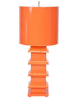 Worlds Away Large Tole Pagoda Lamp LMPHL-G