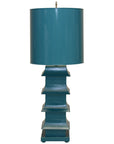 Worlds Away Large Tole Pagoda Lamp LMPHL-G
