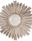 Worlds Away Handcarved Starburst Mirror MARGEAUX G