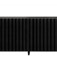 Worlds Away Lacquer 4-Door Scalloped Front Cabinet
