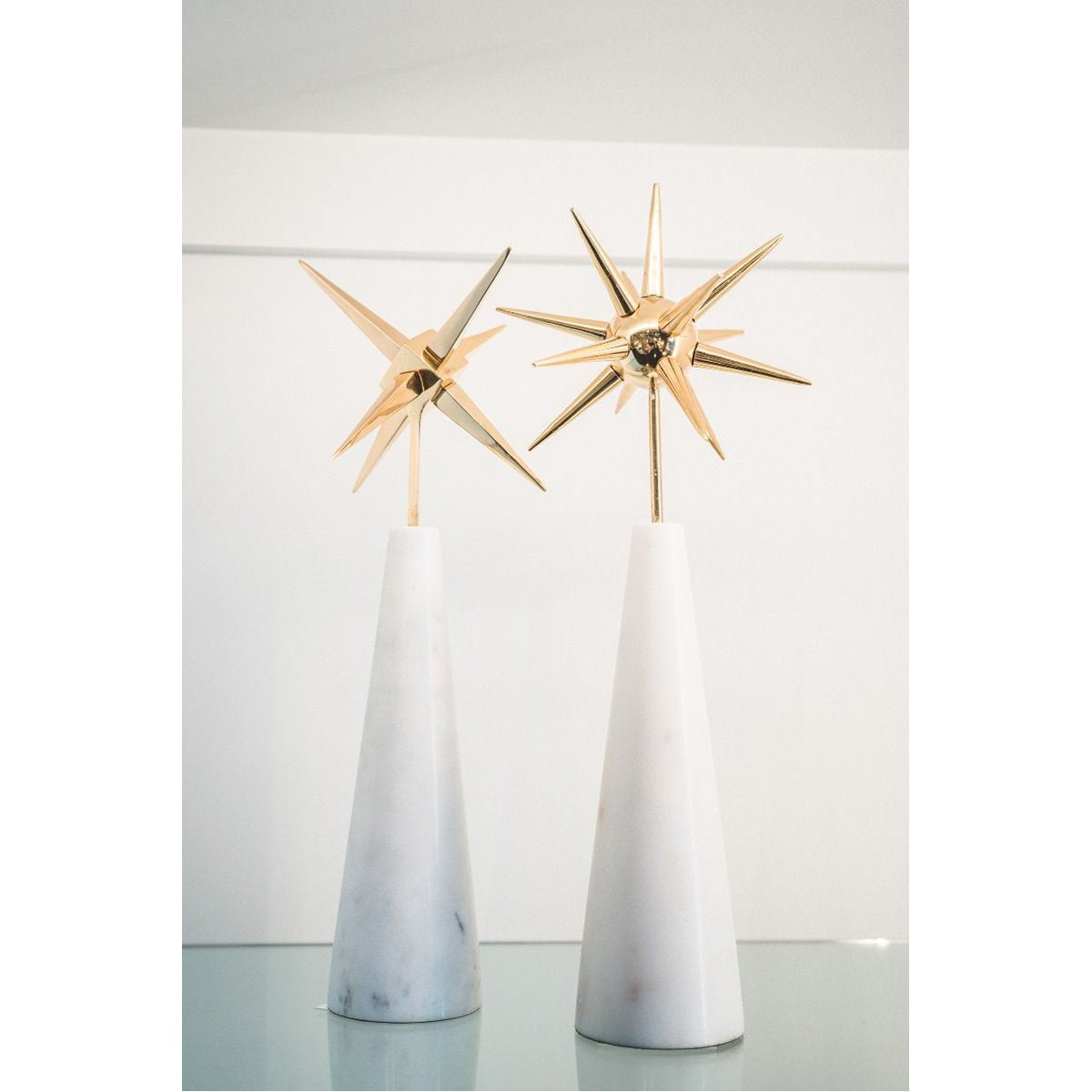 Villa &amp; House Morningstar Statue - Brass