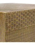 Villa & House Majorel Side Table - Antique Brass