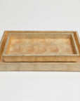 Pigeon and Poodle Andria Rectangular Tray - Tapered, 2-Piece Set