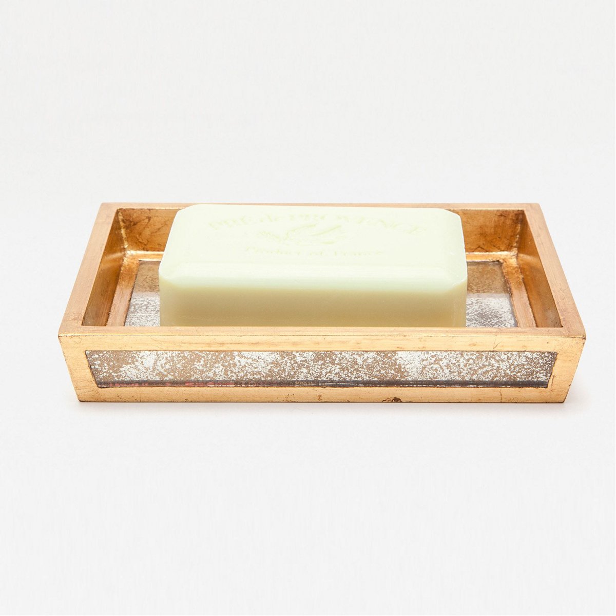 Pigeon and Poodle Atwater Rectangular Soap Dish, Tapered