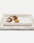 Pigeon and Poodle Cortona Rectangular Tray - Tapered, 2-Piece Set