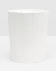 Pigeon and Poodle Hilo Round Wastebasket, Tapered