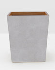 Pigeon and Poodle Manchester Square Wastebasket, Tapered