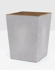 Pigeon and Poodle Manchester Square Wastebasket, Tapered
