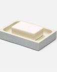 Pigeon and Poodle Manchester Rectangular Soap Dish, Straight