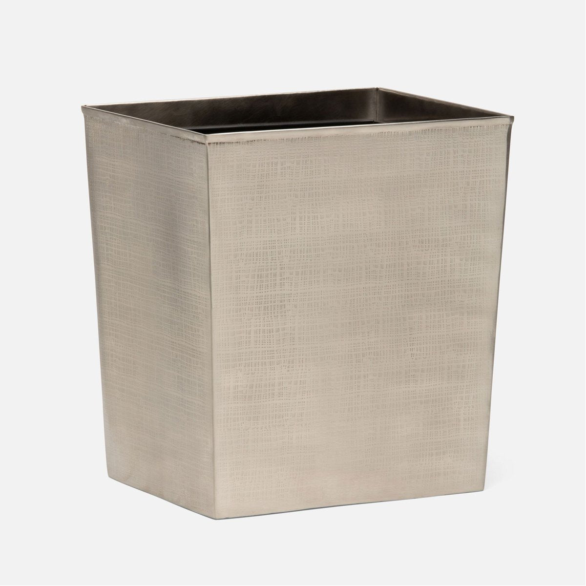 Pigeon and Poodle Remy Rectangular Wastebasket, Tapered