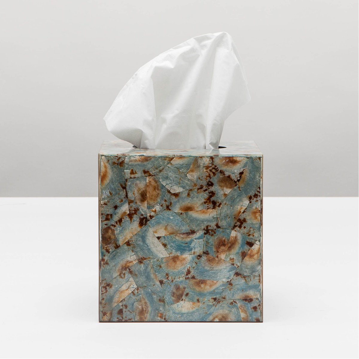 Pigeon and Poodle Sitges Tissue Box, Square