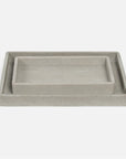 Pigeon and Poodle Tenby Rectangular Tray - Straight, 2-Piece Set