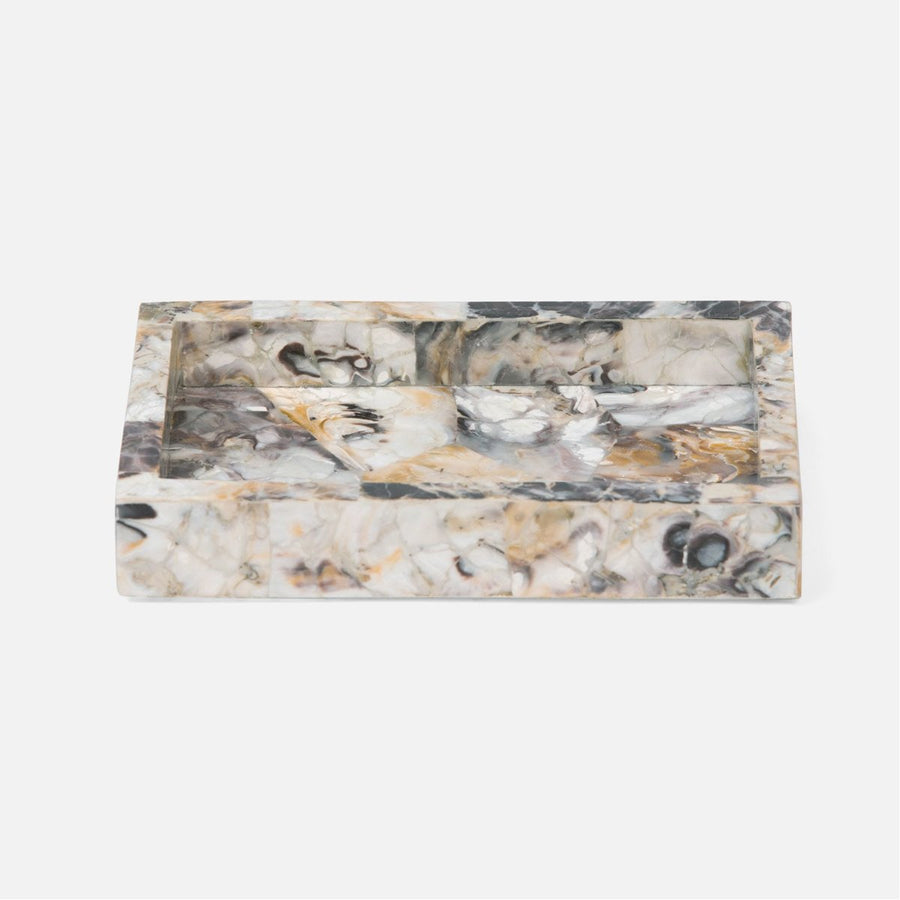 Pigeon and Poodle Tramore Rectangular Soap Dish, Straight