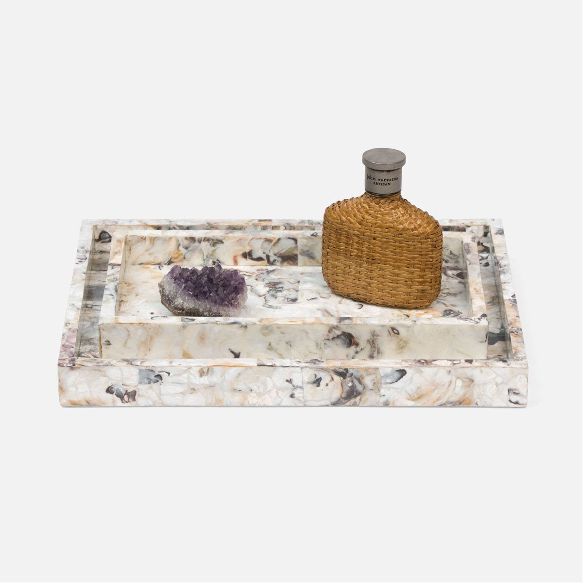 Pigeon and Poodle Tramore Rectangular Tray, Straight