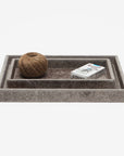 Pigeon and Poodle Umbra Rectangular Tray - Straight, 2-Piece Set