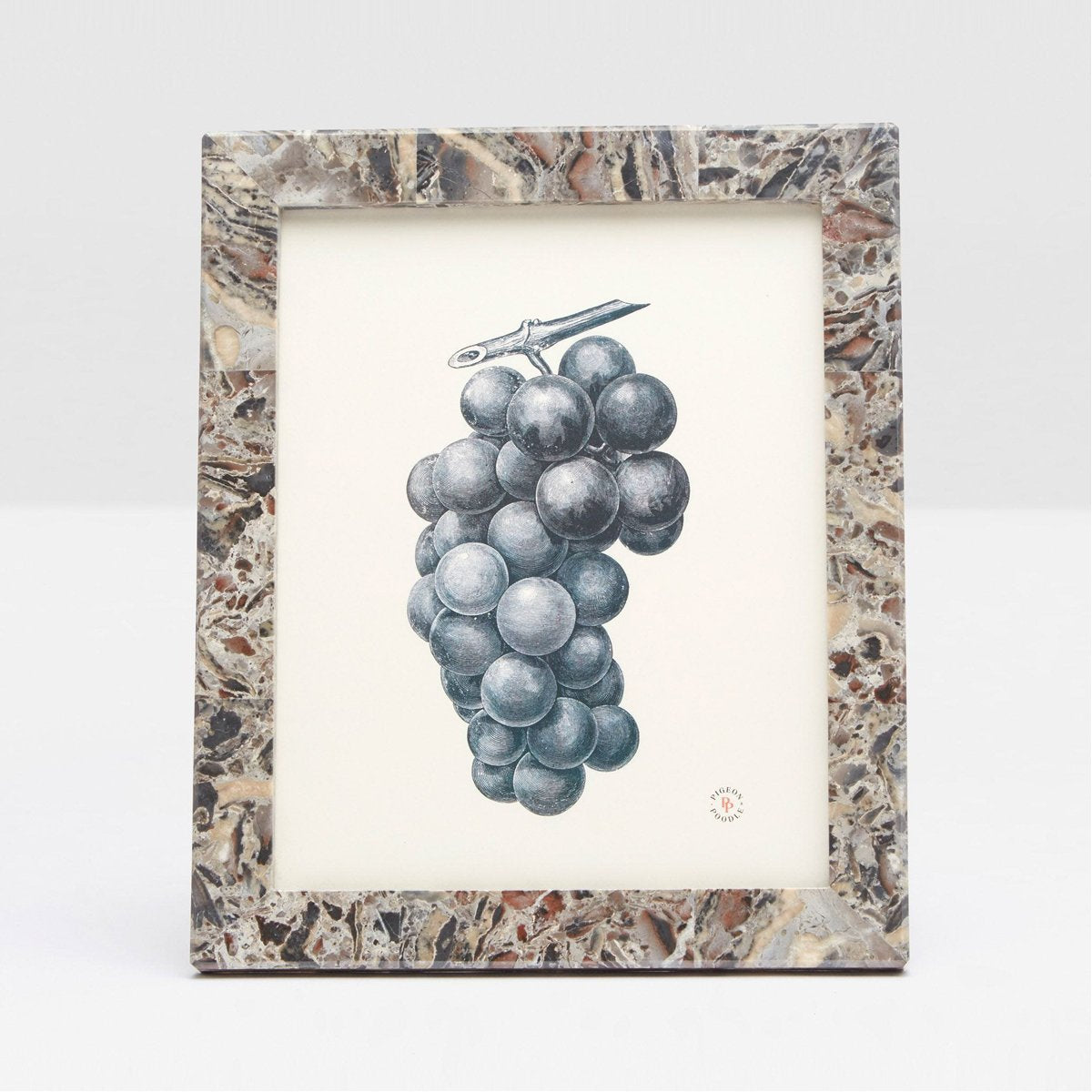 Pigeon and Poodle Corsica Marble Frame