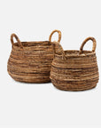 Pigeon and Poodle Valencia Round Nested Baskets, 2-Piece Set