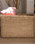 Pigeon and Poodle Yuma Rectangular Baskets, 2-Piece Set