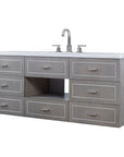 Ambella Home Albany Wall Sink Chest - Grey