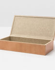 Pigeon and Poodle Selby Full-Grain Leather Box, Pack of 2