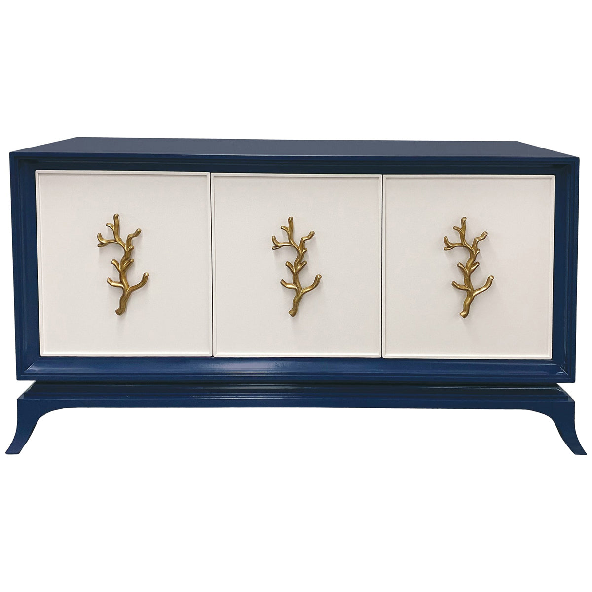 Ambella Home Cordelia Multi-Use Cabinet - Cadet Blue