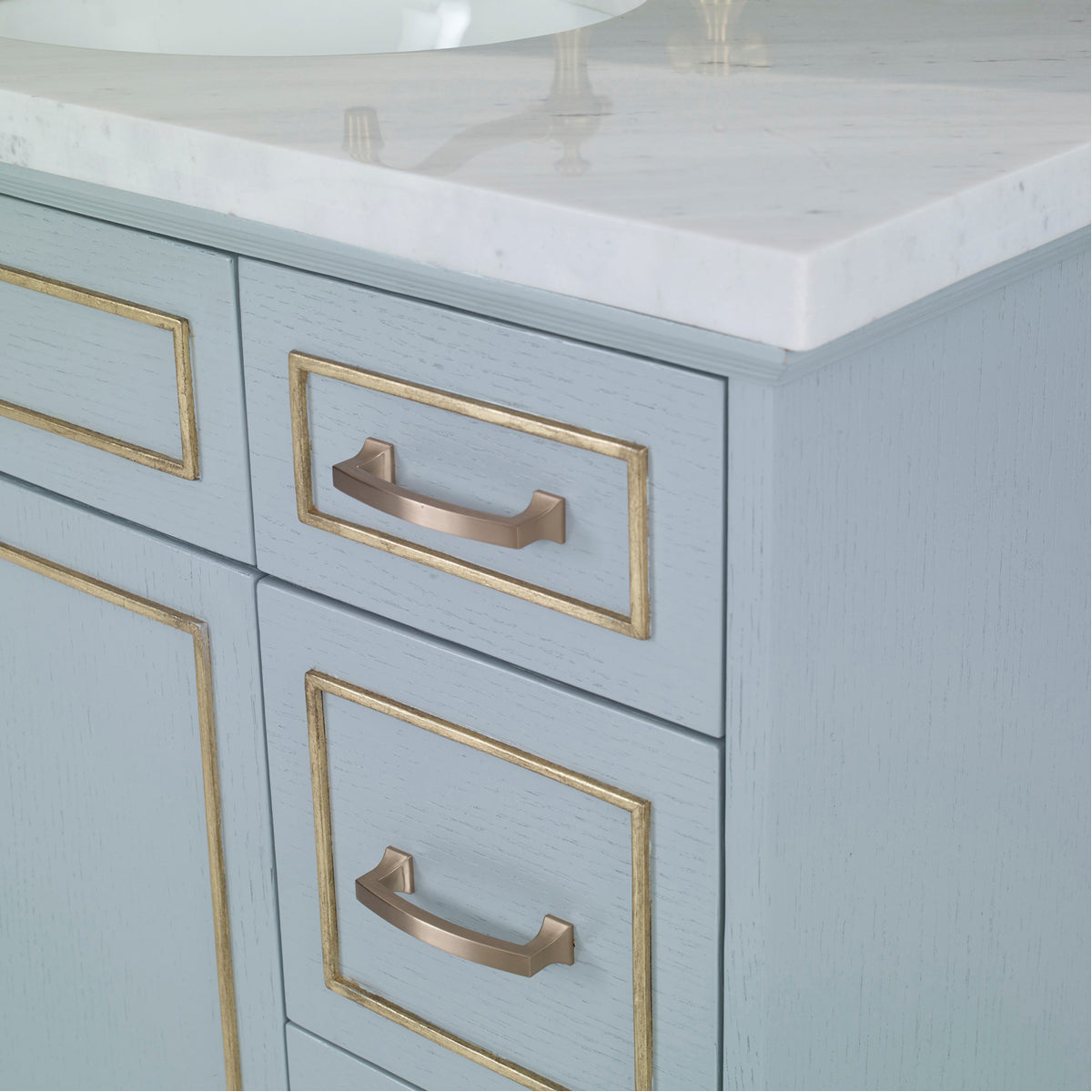Ambella Home Toulouse Sink Chest - Polar Blue