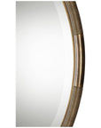 Uttermost Finnick Iron Coil Round Mirror