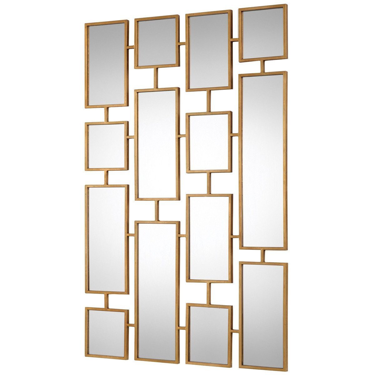 Uttermost Kennon Forged Gold Rectangles Mirror