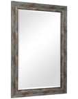 Uttermost Owenby Rustic Silver and Bronze Mirror