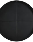 Uttermost Cerelia Black Round Mirror