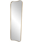 Uttermost Belvoir Large Antique Brass Mirror