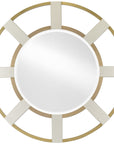 Currey and Company Camille Round Mirror