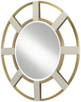 Currey and Company Camille Round Mirror