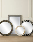 Currey and Company Niva Round Wall Mirror