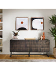 Four Hands Aiden Kelby Sideboard - Carved Vintage Brown