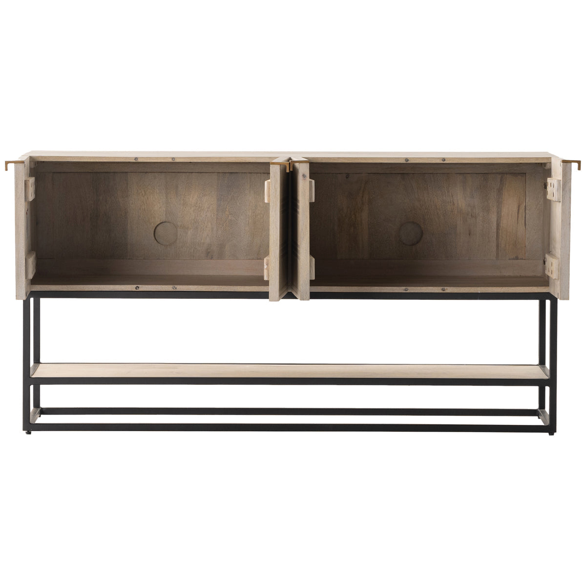 Four Hands Aiden Kelby Small Media Console - Light Wash