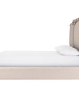 Four Hands Irondale Leigh Upholstered Bed - Modern Velvet Sand