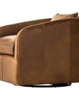Four Hands Kensington Topanga Leather Swivel Chair