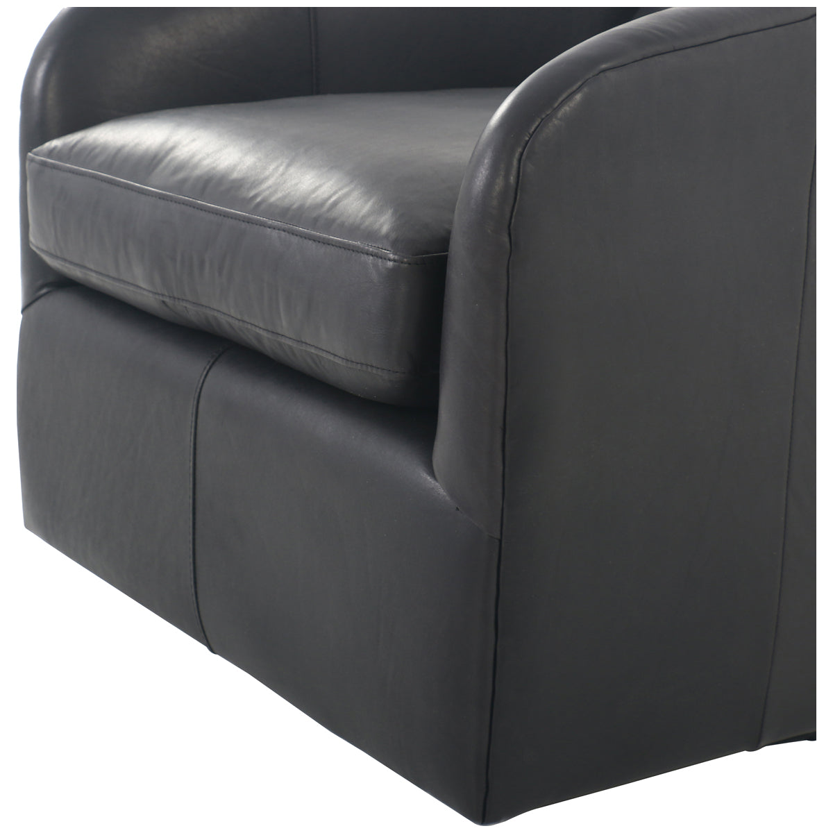 Four Hands Kensington Topanga Leather Swivel Chair