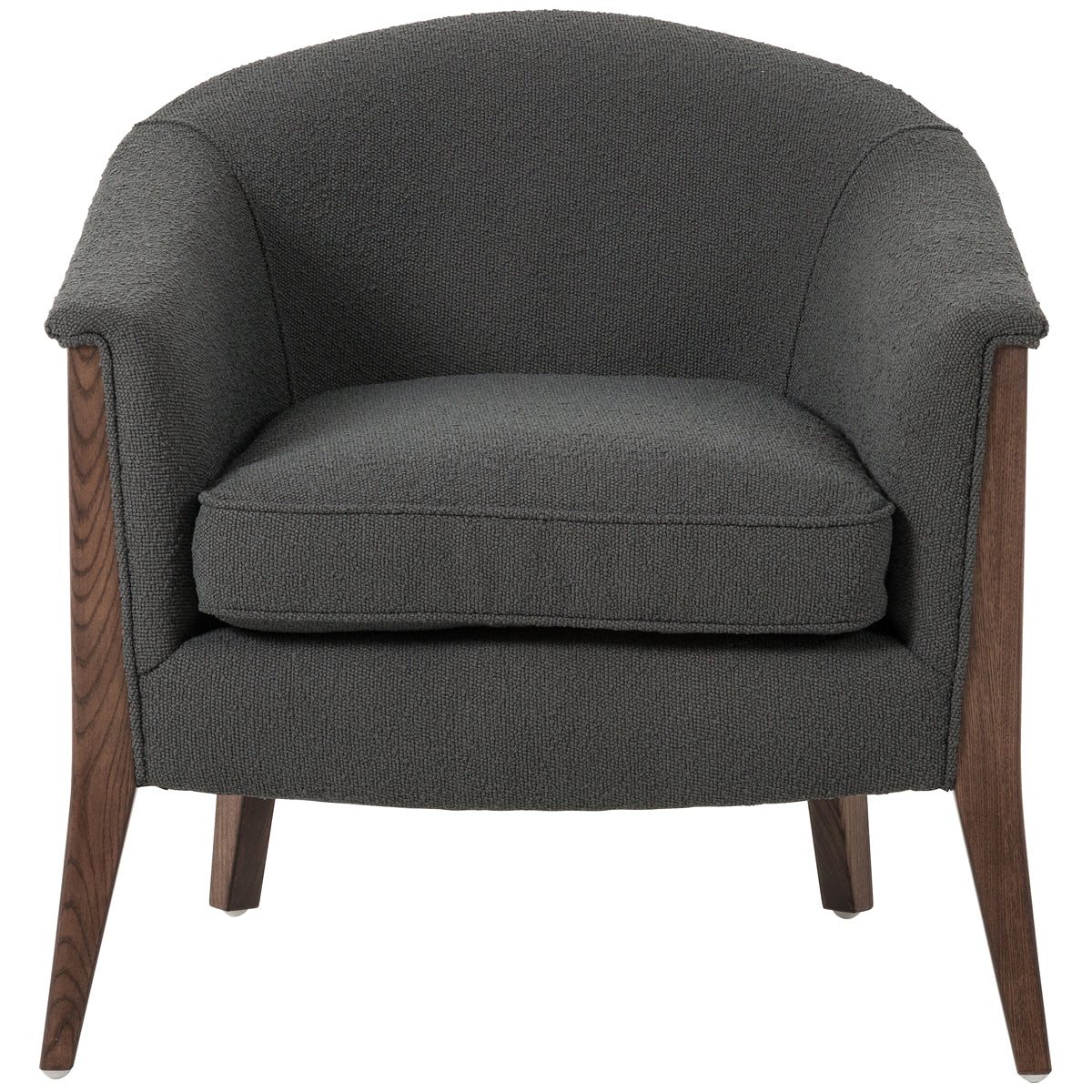 Four Hands Kensington Nomad Chair - Fiqa Boucle Charcoal