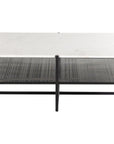 Four Hands Marlow Olivia Square Coffee Table - Iron Matte Black