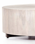 Four Hands Wesson Hudson Round Coffee Table - Ashen Walnut