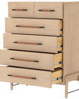 Four Hands Filmore Rosedale 6-Drawer Tall Dresser - Yucca Oak