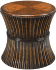 Woodbridge Furniture Rattan Drum Table