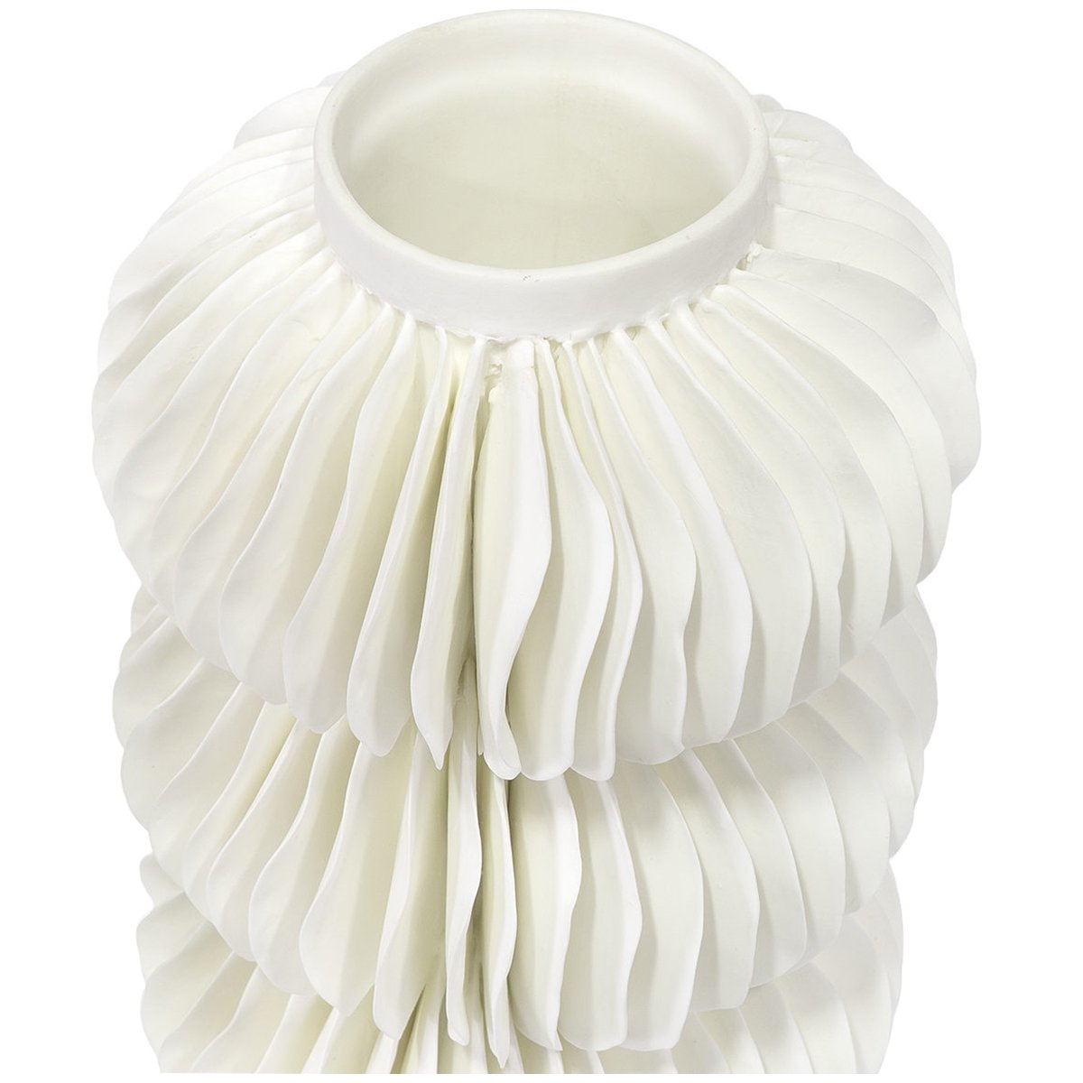 Palecek Antilles Porcelain Vase, Tall