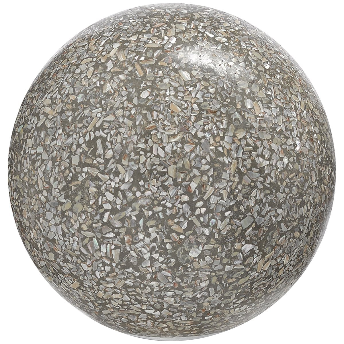 Currey and Company Abalone Concrete Ball