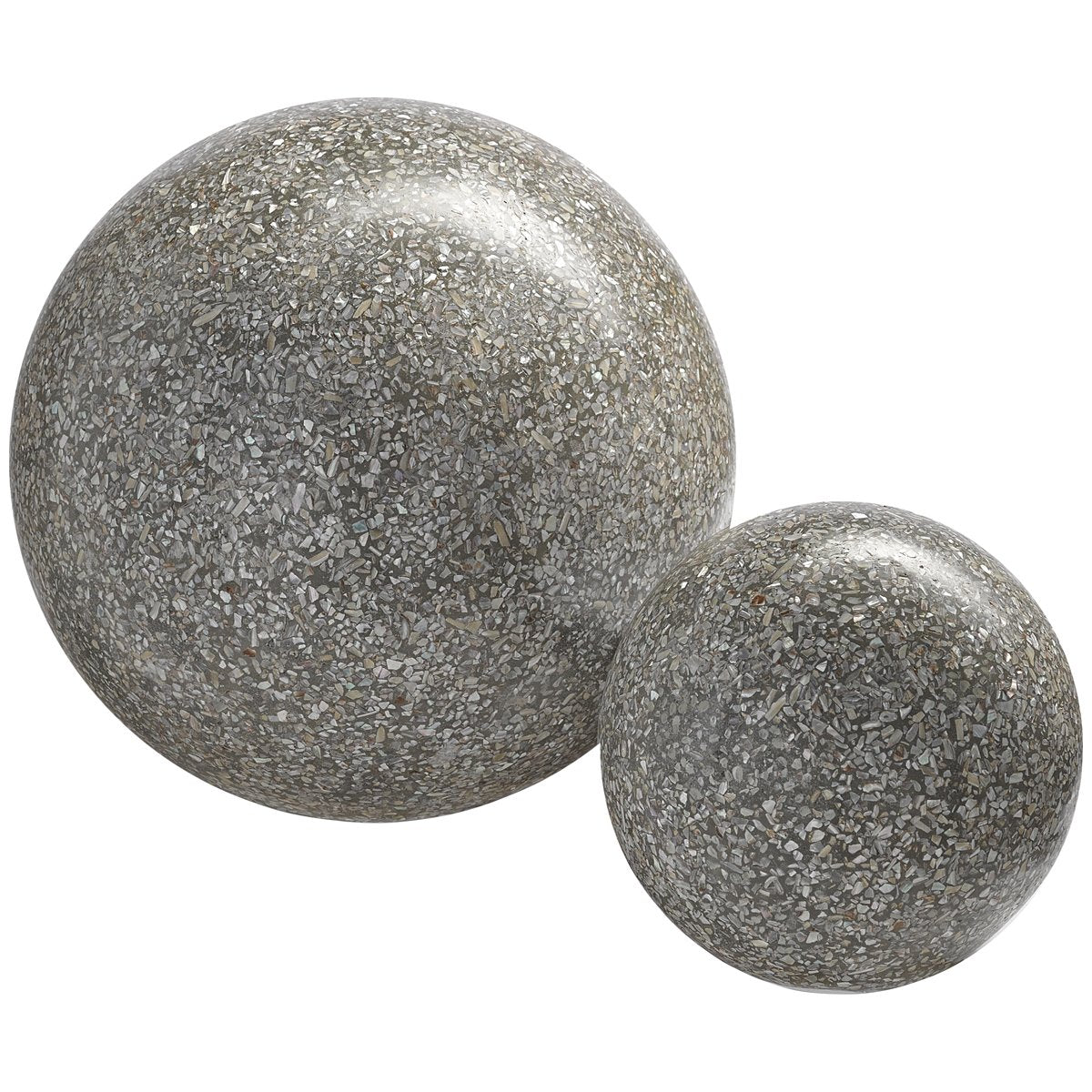 Currey and Company Abalone Concrete Ball