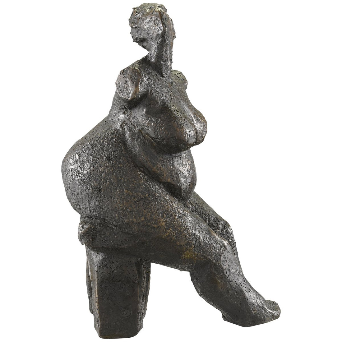 Currey and Company Lady Dreaming Bronze