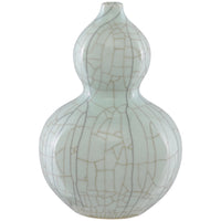 Currey and Company Maiping Double Gourd Vase