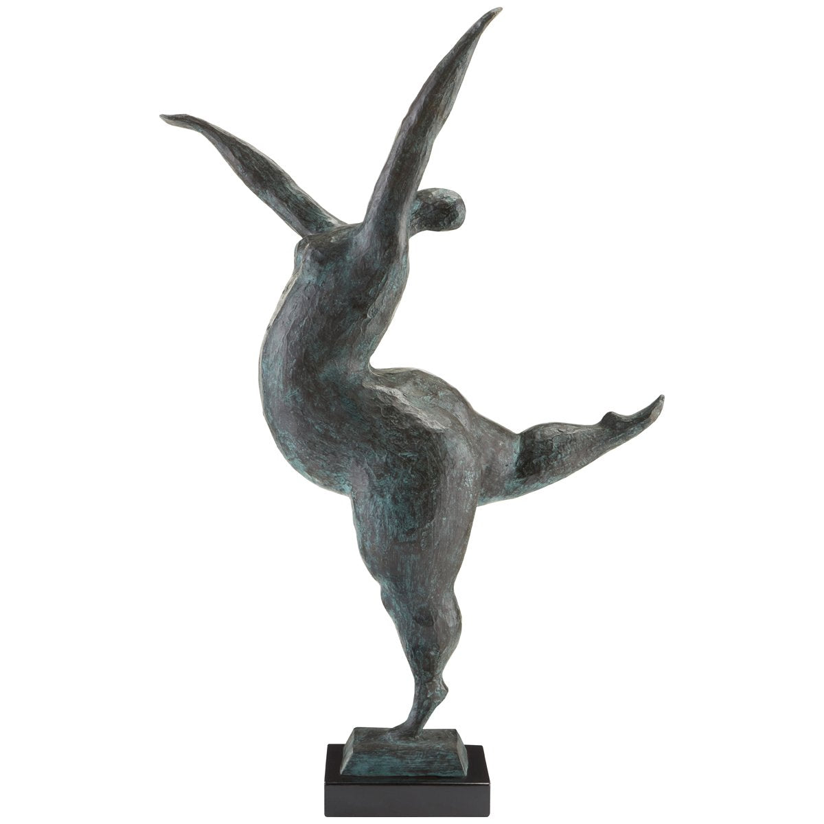 Currey and Company Butterfly Ballerina Bronze Sculpture
